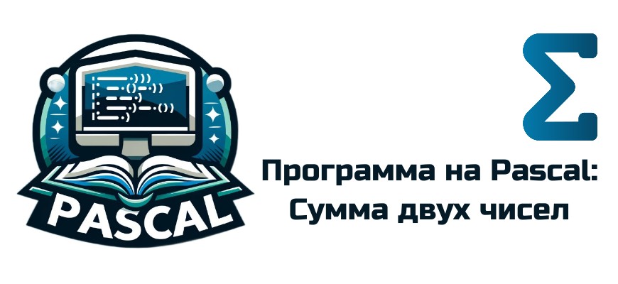 Обложка к статье "Программа на Pascal: Сумма двух чисел"