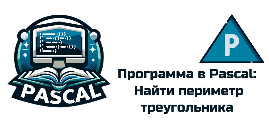 Обложка к статье "Программа в Pascal: Найти периметр треугольника"