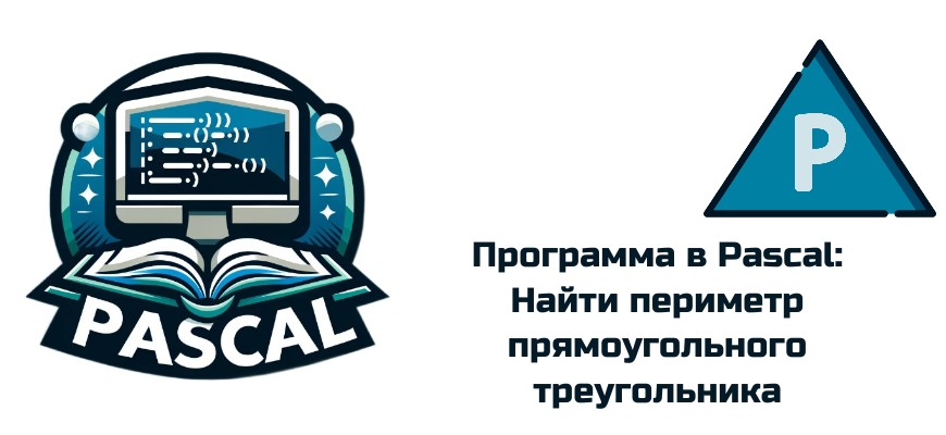 Обложка к статье "Как найти периметр прямоугольного треугольника в Pascal"
